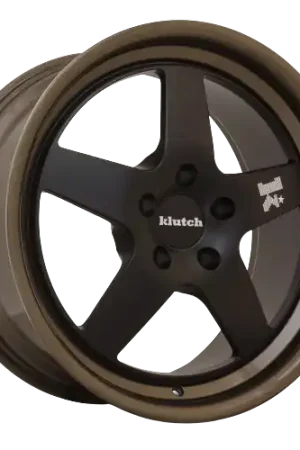 Klutch SL5 5x115 18x9.5 +35 Black Bronze Lip Limited Time