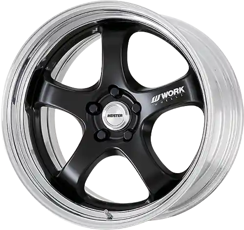 Trusted Brand Work Meister S1R 5x100 17x10+12 O Disk Matte Black