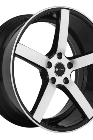 Vors TR5 5x114.3 20x9.5  +35 Black Machined Face Holiday Sale