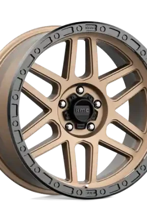 Top Rated KMC KM544 MESA 5X150 17X9 -12 MATTE BRONZE WITH BLACK LIP