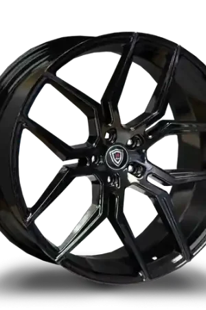 Super Sale MARQUEE WHEELS M1000W 5x114.3 22x9+33 GLOSS BLACK