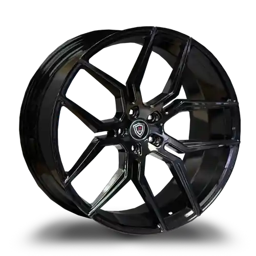 Super Sale MARQUEE WHEELS M1000W 5x114.3 22x9+33 GLOSS BLACK