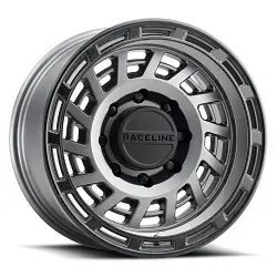 Seasonal Sale Raceline 957GB Halo 8X170 18x9 -12 Gunmetal and Black Lip
