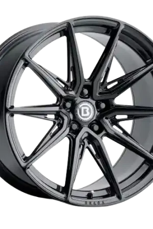 Viral Brada Wheels CX2 5x114.3 20x9 +28 Gloss Black