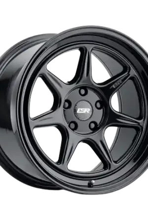 Last Chance ESR Wheels CR SERIES CR7 5x115 18x10.5 +22 Gloss Black