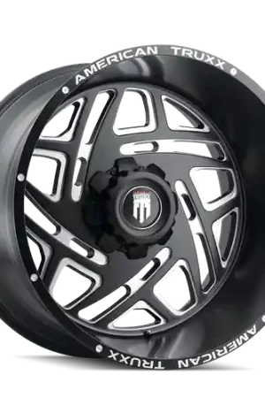 Instant Buy American Truxx Cosmos AT1904 8x165.1 20x12-44 Black/Milled