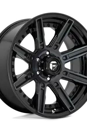 Fuel 1PC D708 ROGUE 6X135 20X9 +1 GLOSS MACHINED DOUBLE DARK TINT Cheap