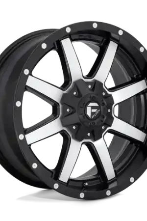 Fuel 1PC D537 MAVERICK 6X135/6X139.7 18X9 +1 MATTE BLACK MACHINED Clearance