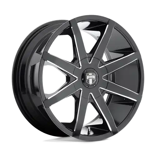 DUB 1PC S109 PUSH BLANK 20X8.5 +34 GLOSS BLACK MILLED Grab Now