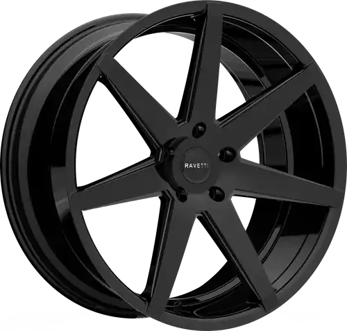 RAVETTI M7 5X114.3 20x10 +45 FULL GLOSS BLACK Must Have