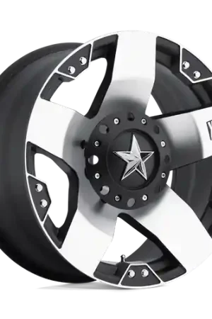XD XD775 ROCKSTAR 6X135/6X139.7 20X8.5 +10 MACHINED FACE WITH MATTE BLACK WINDOWS Don’t Miss Out