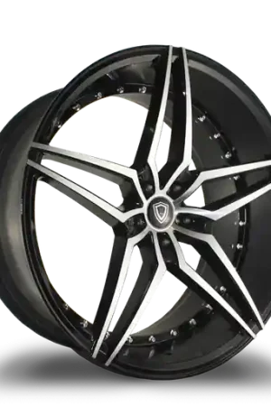 Buy Direct MARQUEE WHEELS M3259 5x112 22x9+35 BLACK / MACHINED