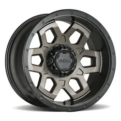 Ultra 217BZ Warlock 6X135/6x139.7 17x9 +01 Bronze w/Satin Black Lip Latest