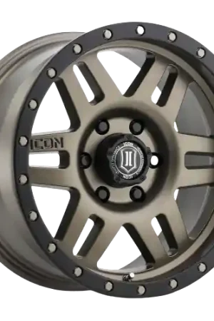Best Price Icon Alloys SIX SPEED 5x127 17x8.5-6 BRONZE
