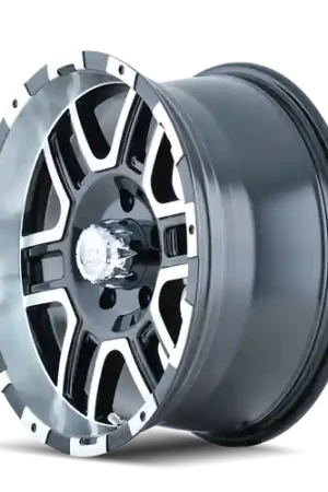 Big Sale Ion Type 179 5x127 18x9+12 Black/Machined Face/Machined Lip