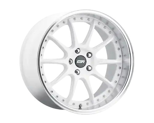 Viral ESR Wheels CS SERIES CS12 5x105 18x9.5 +35 Gloss White