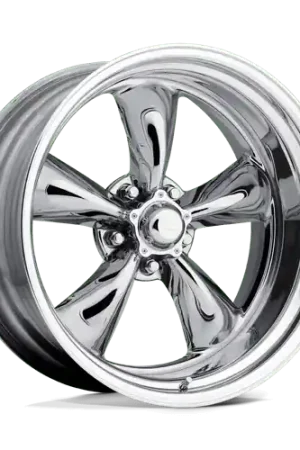 Top Pick American Racing Vintage VN405 TORQ THRUST II CUSTOM 5X120.65 15X10 -18 TWO-PIECE POLISHED