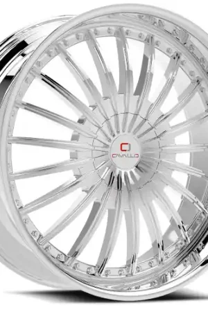 Cheap Cavallo CLV-32 5x112/5x114.3 20x8.5 +35 Nano Chrome