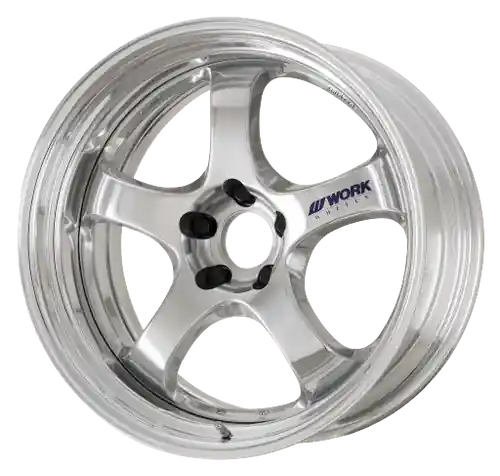 Premium Work Meister S1R 5x114.3 18x9+38 O Disk Bright Buff Finish