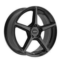 Warranty Included Motiv 433B Blade 5X100 17x7.5 +40 Gloss Black