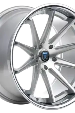 Instant Buy Rohana RC10 5x120 20x9+20 Machine Silver/Chrome Lip
