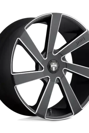 Super Sale DUB 1PC S133 DIRECTA BLANK 22X9.5 +42 MATTE BLACK MILLED