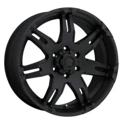 Ultra 237B Gauntlet 6x139.7 17x9 -12 Matte Black Clearance