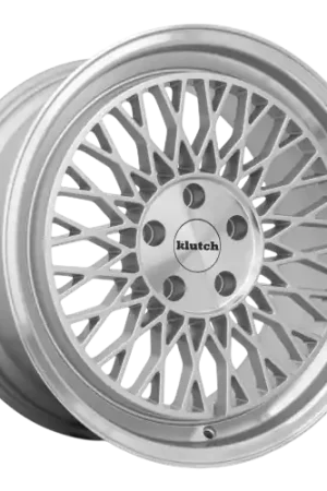 Klutch SLC1 5x110 18x9.5 +35 Silver Machined Lip Factory Price