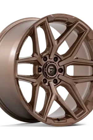 No Minimum Order Fuel 1PC FLUX 6X135 17X9 +1 PLATINUM BRONZE