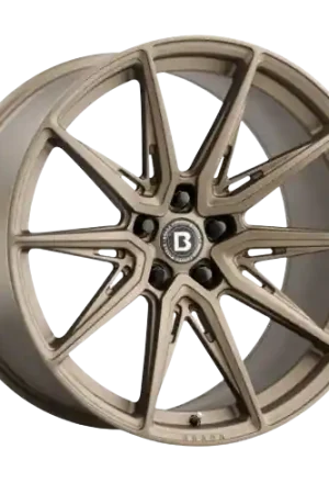 Professional Grade Brada Wheels CX2 5x114.3 20x9 +25 Satin Bronze