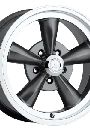 Buy Today Vision American-Muscle 141H 5x127 17x8+19 Gunmetal Machined Lip