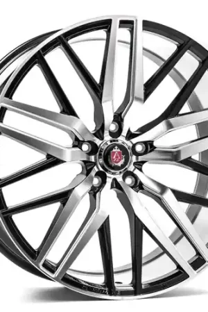 Affordable Axe EX30 5x114 20X10+42 BLACK AND POLISHED FACE