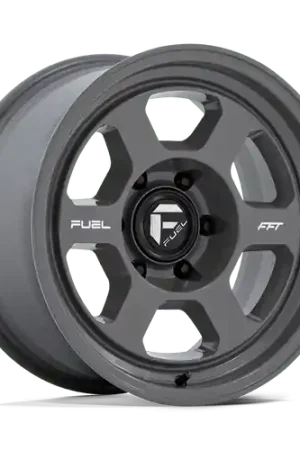 Fresh Stock Fuel 1PC FC860 HYPE 6X114.3 18x8.5 +10 BATTLESHIP GRAY