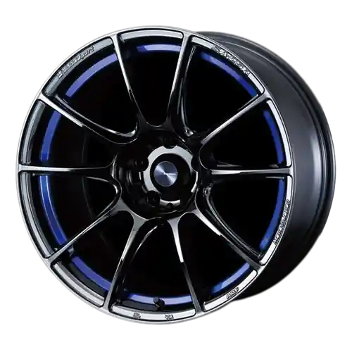 Place Order WedsSport SA-25R 4x100 17x7.0+43 Blue Light Chrome II