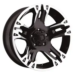 Ultra 235B Maverick 5x127 16x8 +10 Gloss Black w/Machined Accents Express Delivery