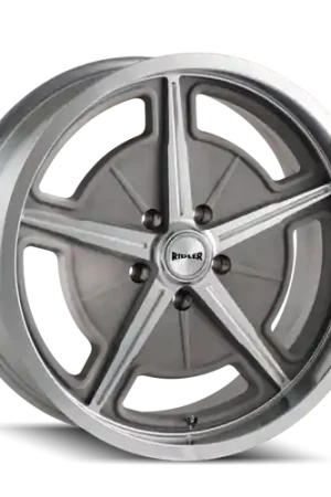 Direct From Manufacturer Ridler Type 605 5x139.7 18x8+0 Machined Spokes & Lip