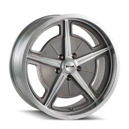 Direct From Manufacturer Ridler Type 605 5x139.7 18x8+0 Machined Spokes & Lip