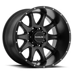 Raceline 930B Shift 5X110/5x114.3 17x8 35 Satin Black Exclusive Offer