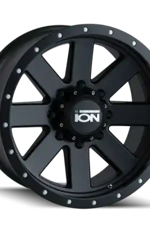 Ion Type 134 8x180 20x10-19 Matte Black/Black Beadlock New Arrival