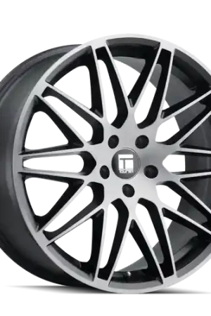 Handmade TOUREN TR75 3275 5x112 19x8.5 +40 MATTE BLACK BRUSHED WITH DARK