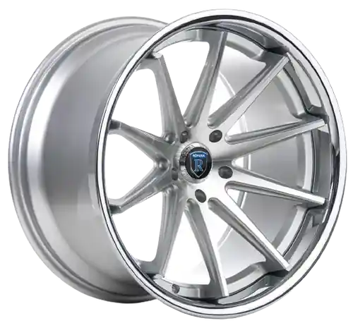Exclusive Offer Rohana RC10 5x114.3 19x9.5+20 Machine Silver/Chrome Lip