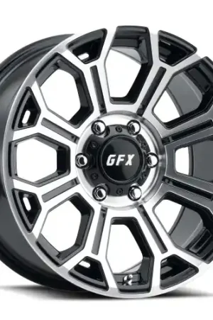 G-FX TR-19 8x165.1 16x8.5-6 Gloss Black Machined Face Time-Limited