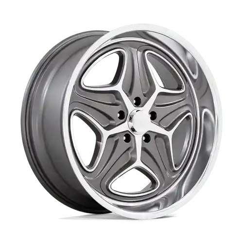 Foose 1PC F172 MERLOT 5X127 22X10.5 +6 ANTHRACITE MACHINED Final Sale
