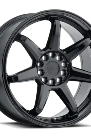 Hot Deal Ruff SHIFT 4X100/4X114.3 18X8 +38 GLOSS BLACK