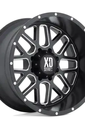 Buy Today XD XD820 GRENADE 5X127 18X8 +38 SATIN BLACK MILLED