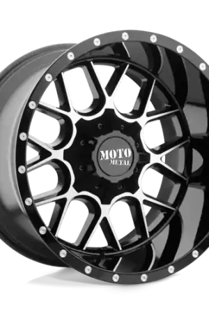 New Release Moto Metal MO986 SIEGE 8X180 20X9 +18 GLOSS BLACK MACHINED