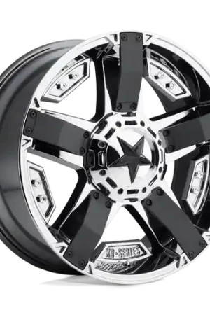 Authentic XD XD811 ROCKSTAR II 5X127/5X135 18X9 +0 PVD WITH MATTE BLACK ACCENTS