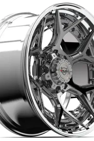 4PLAY 4PF6 8x170 22x10-18 Brushed Luxury
