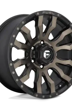 Fuel 1PC D674 BLITZ 8X170 17X9 +1 MATTE BLACK DOUBLE DARK TINT Direct From Factory