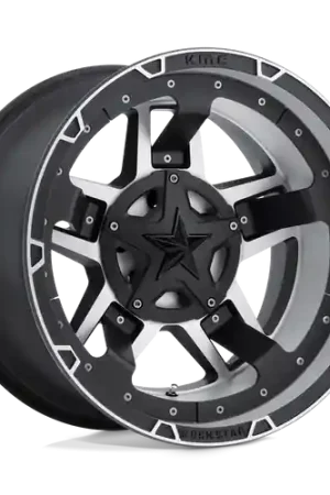 XD XD827 ROCKSTAR III 6X135/6X139.7 20X9 -12 MATTE BLACK MACHINED Trending